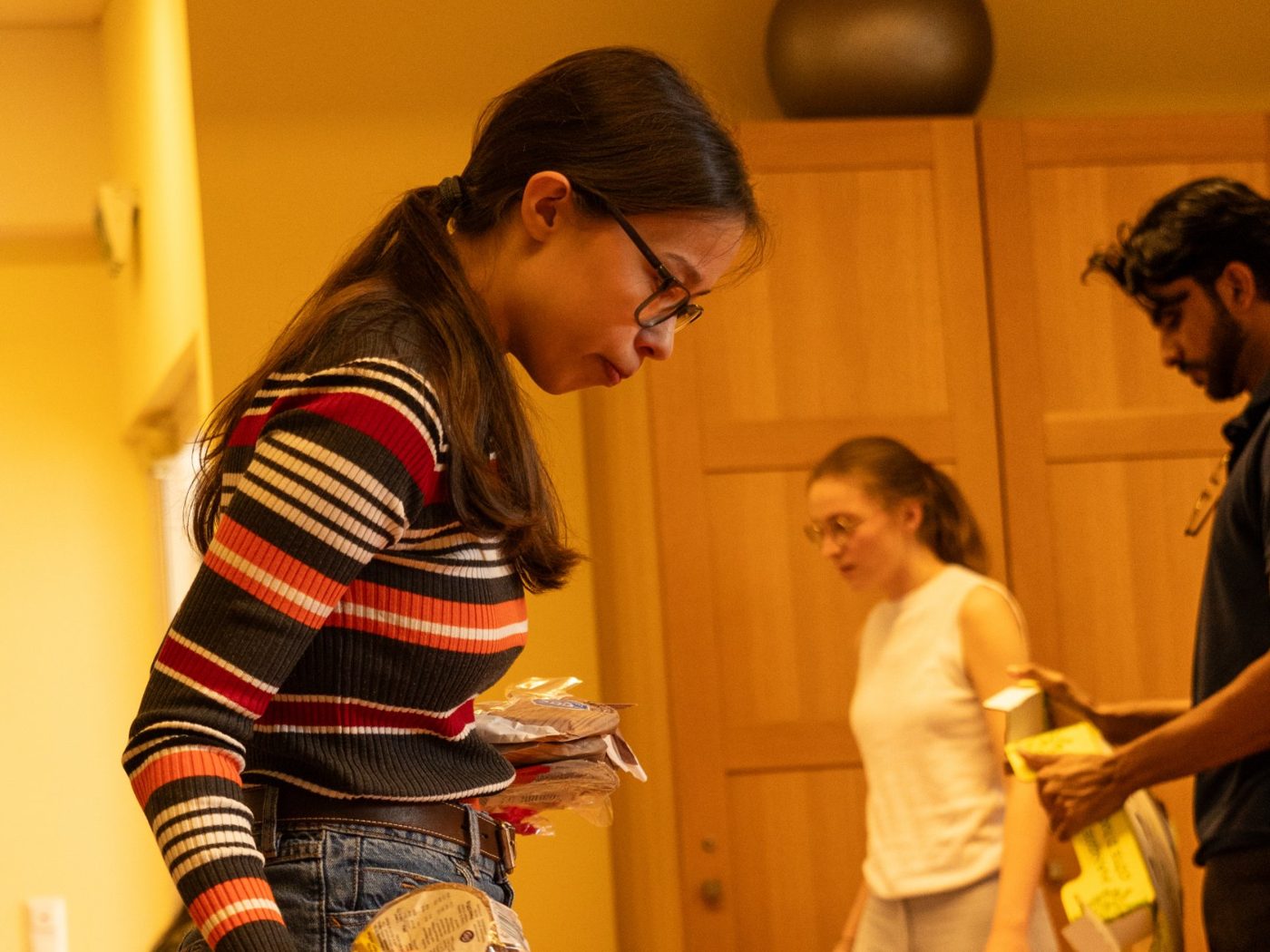 IYC Suomi volunteers during an activity